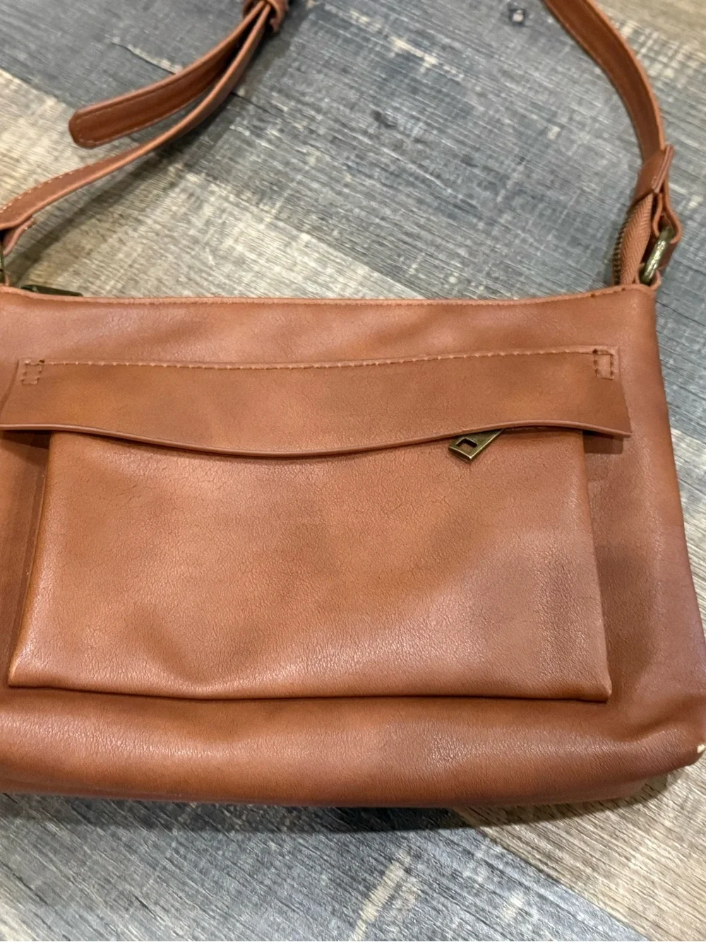 Classic Brown Crossbody Purse